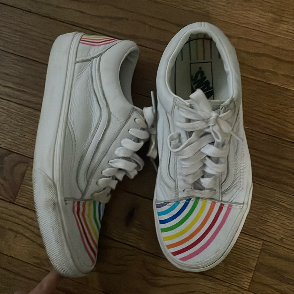 Vans Old Skool V Flour Shop Rainbow sneakers